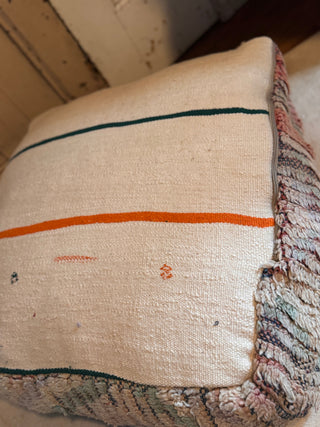 SanDahlia Kussens Poef roze vintage kelim Poef roze vintage kelim