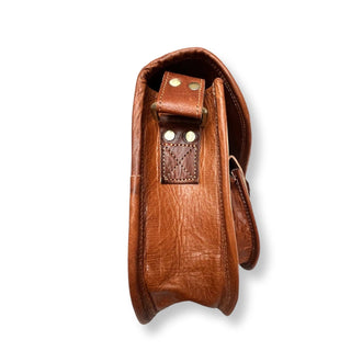 Louisa lee Leren schoudertas van 28 cm Leren schoudertas van 28 cm