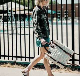 Melecraft Rugzak met rieten - Strandtas van stro met leren riem: Natuurlijk Rugzak met rieten - Strandtas van stro met leren riem: Natuurlijk