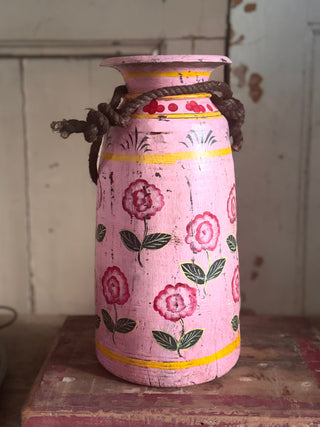 SanDahlia vaas Nepalese vaas hout L Nepalese vaas hout L