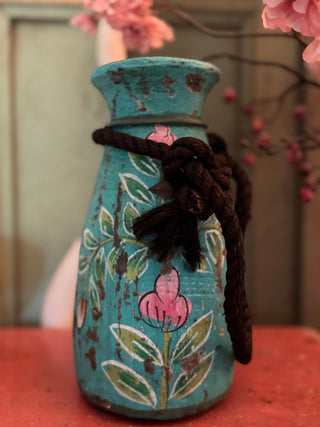 SanDahlia vaas Nepalese vaas Lalita india tuquoise S Nepalese vaas Lalita india tuquoise S