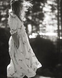 SanDahlia Kleider Ewa i Walla Jurk Ditte Flower Cotton 55804 SS22 Original