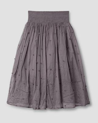 SanDahlia Röcke One Size Ewa i Walla Rok Gizella Dot Organdie 22207 AW23 Dim Grey