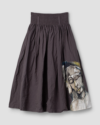 SanDahlia Rok Ewa i Walla rok cotton Maj-Gul 22282 AW25 graphite Ewa i Walla rok cotton Maj-Gul 22282 AW25 graphite