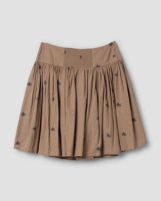 SanDahlia rok Ewa i Walla rok checked Margit 22285 AW25 dark plum Ewa i Walla rok checked Margit 22285 AW25 dark plum