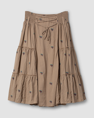 SanDahlia Rok Ewa i Walla rok checked Margot 22286 AW25 dark plum Ewa i Walla rok checked Margot 22286 AW25 dark plum