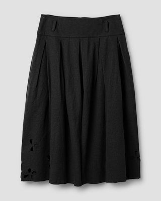 SanDahlia rok Ewa i Walla rok structure wool 22297 AW25 black Ewa i Walla rok structure wool 22297 AW25 black