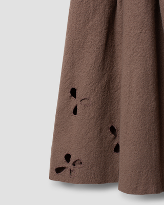 SanDahlia rok Ewa i Walla rok structure wool 22297 AW25 peppercorn Ewa i Walla rok structure wool 22297 AW25 peppercorn