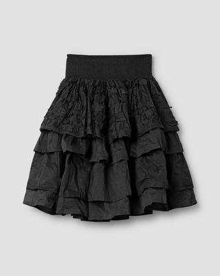 SanDahlia Rok Ewa i Walla rok organdie patch Owena 22298 AW25 graphite Ewa i Walla rok organdie patch Owena 22298 AW25 graphite