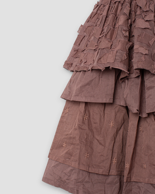 SanDahlia Rok Ewa i Walla rok organdie patch Owena 22298 AW25 peppercorn Ewa i Walla rok organdie patch Owena 22298 AW25 peppercorn