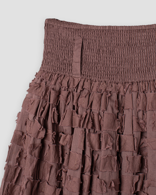 SanDahlia Rok Ewa i Walla rok organdie patch Solvig 22299 AW25 peppercorn Ewa i Walla rok organdie patch Solvig 22299 AW25 peppercorn