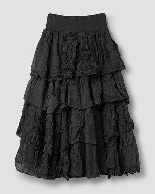 SanDahlia Rok Ewa i Walla rok embroidered organdie Magda 22300 AW25 graphite Ewa i Walla rok embroidered organdie Magda 22300 AW25 graphite