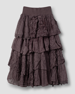 SanDahlia Rok Ewa i Walla rok embroidered organdie Magda 22300 AW25 peppercorn Ewa i Walla rok embroidered organdie Magda 22300 AW25 peppercorn