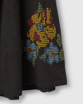 SanDahlia Rok Ewa i Walla rok cotton wool Dafina 22302 AW25 black Ewa i Walla rok cotton wool Dafina 22302 AW25 black