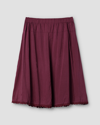 SanDahlia rok Ewa i Walla rok viscose Hulda 22304 AW25 dark plum Ewa i Walla rok viscose Hulda 22304 AW25 dark plum