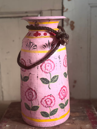 SanDahlia vaas Nepalese vaas hout L Nepalese vaas hout L