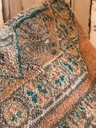 SanDahlia Kussens Poef roze vintage kelim Poef roze vintage kelim