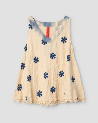 SanDahlia Shirts & Tops Ewa i Walla top Randi 33363 SS24 Blue Flower