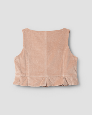 SanDahlia vest Ewa i Walla Vest Eljana 33380 AW24 Taupe