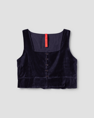 SanDahlia vest Ewa i Walla Vest Eljana 33380 AW24 Midnight blue