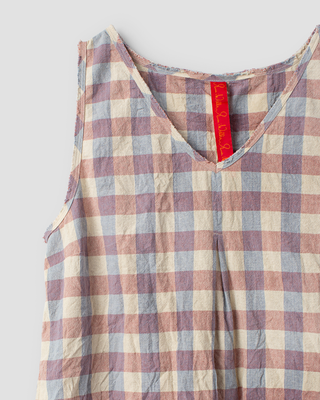 SanDahlia Shirts & Tops Ewa i Walla top checked cotton Lykke 33396 SS25 original Ewa i Walla top checked cotton Lykke 33396 SS25 original
