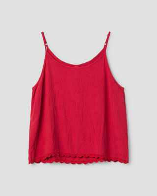 SanDahlia Shirts & Tops Ewa i Walla Top Nora Viscose 33403 AW24 red winter specials Ewa i Walla Top Nora Viscose 33403 AW24 red winter specials