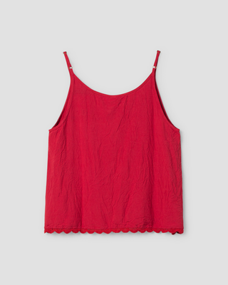 SanDahlia Shirts & Tops Ewa i Walla Top Nora Viscose 33403 AW24 red winter specials Ewa i Walla Top Nora Viscose 33403 AW24 red winter specials