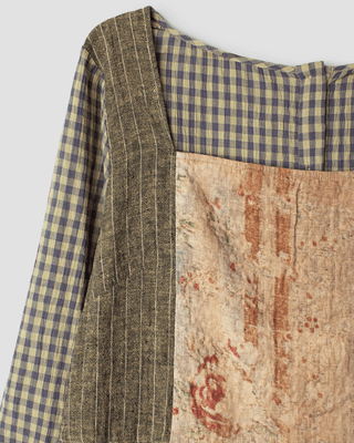 SanDahlia tuniek Ewa i Walla tunic Tess checked cotton 44113 SS24 Original