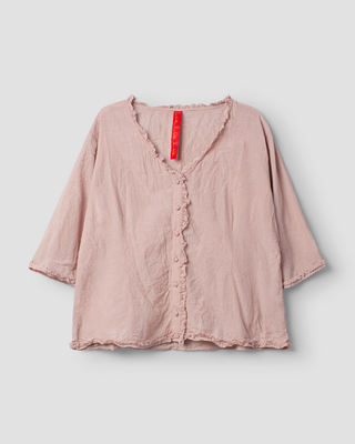 SanDahlia blouse Ewa i Walla Blouse  sushi voile Irene 44126 SS25 pale mauve Ewa i Walla Blouse  sushi voile Irene 44126 SS25 pale mauve