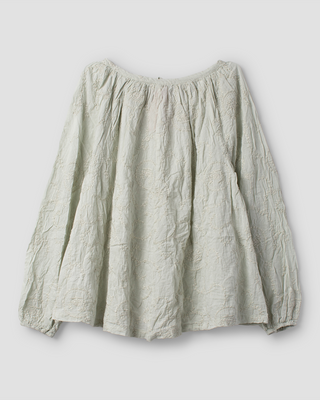 SanDahlia blouse Ewa i Walla Blouse embroidered voile Mirella 44132 SS25 soft jade Ewa i Walla Blouse embroidered voile Mirella 44132 SS25 soft jade