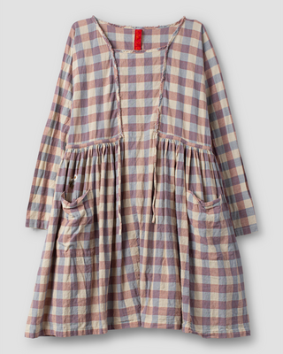 SanDahlia tuniek Ewa i Walla tunic checked cotton Shirley 44144 SS25 original Ewa i Walla tunic checked cotton Shirley 44144 SS25 original