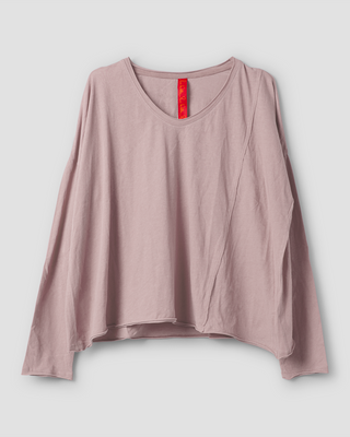 SanDahlia Shirts & Tops Ewa i Walla Shirt Zita Jersey 44146 SS25 pale mauve Ewa i Walla Shirt Zita Jersey 44146 SS25 pale mauve