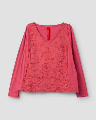 SanDahlia Shirts & Tops Ewa i Walla Shirt jersey Bindy 44147 SS25 cerise Ewa i Walla Shirt jersey Bindy 44147 SS25 cerise