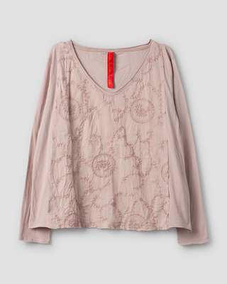 SanDahlia Shirts & Tops Ewa i Walla Shirt jersey Bindy 44147 SS25 pale mauve Ewa i Walla Shirt jersey Bindy 44147 SS25 pale mauve