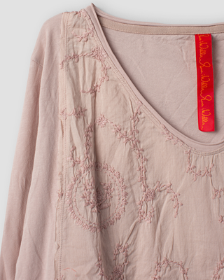 SanDahlia Shirts & Tops Ewa i Walla Shirt jersey Bindy 44147 SS25 pale mauve Ewa i Walla Shirt jersey Bindy 44147 SS25 pale mauve