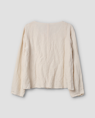 SanDahlia blouse Ewa i Walla blouse linen viscose Idun 44153 AW25 peppercorn Ewa i Walla blouse linen viscose Idun 44153 AW25 peppercorn