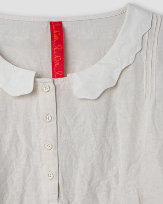 SanDahlia blouse Ewa i Walla blouse linen viscose Idun 44153 AW25 peppercorn Ewa i Walla blouse linen viscose Idun 44153 AW25 peppercorn