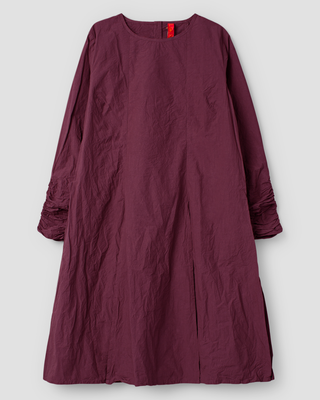 SanDahlia tuniek Ewa i Walla tunic cotton Maggi 44158 AW25 dark plum Ewa i Walla tunic cotton Maggi 44158 AW25 dark plum