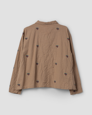 SanDahlia blouse Ewa i Walla blouse checked Sussie 44166 AW25 graphite Ewa i Walla blouse checked Sussie 44166 AW25 graphite