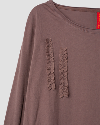 SanDahlia Shirts & Tops Ewa i Walla shirt jersey Janette 44171 AW25 graphite Ewa i Walla shirt jersey Janette 44171 AW25 graphite