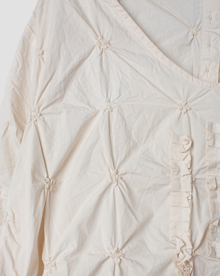 SanDahlia tuniek Ewa i Walla tunic cotton Maggi 44158 AW25 bone Ewa i Walla tunic cotton Maggi 44158 AW25 bone
