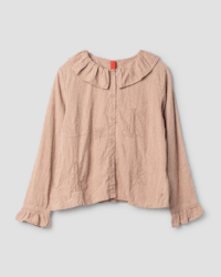 SanDahlia Blusen & Tunika Ewa i Walla Blouse Gunell Linen 44928 AW23 Dust Pink