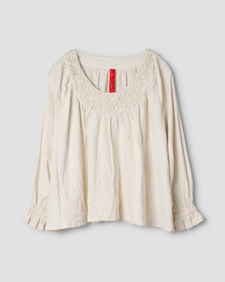 SanDahlia Blusen & Tunika Ewa i Walla Blouse Gail Linen 44929 AW23 Dust Pink