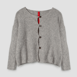 SanDahlia Shirts & Tops Ewa i Walla Vest Jalia Knitted Alpaca 44950 AW23 Grey