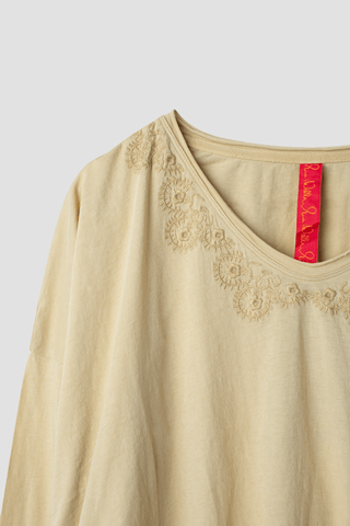 SanDahlia Shirts & Tops Ewa i Walla Shirt Gyrid Jersey 44985 AW24 ecru