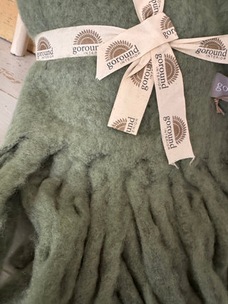 SanDahlia dekens & plaids Wollen plaid / deken army Wollen plaid / deken army