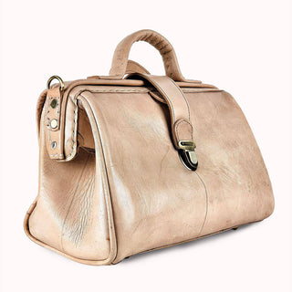 Doenya Leather Fashion Leren tas 'Petit': Ivoor Leren tas 'Petit': Ivoor