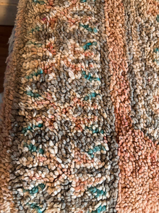 SanDahlia Kussens Poef roze vintage kelim Poef roze vintage kelim