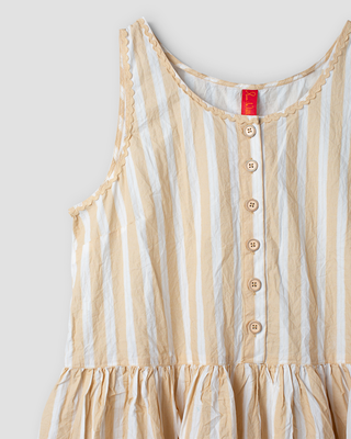 SanDahlia jurk Ewa i Walla dress striped cotton Brigitta 55896 SS25 original Ewa i Walla dress striped cotton Brigitta 55896 SS25 original