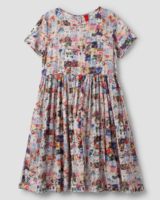SanDahlia jurk Ewa i Walla dress patch cotton Beatris 55898 SS25 original Ewa i Walla dress patch cotton Beatris 55898 SS25 original